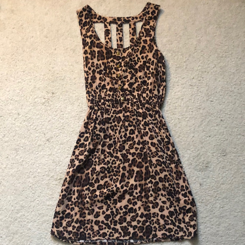 Cheetah summer dress